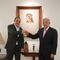 AMLO recibe a Cuauhtémoc Blanco en Palacio Nacional