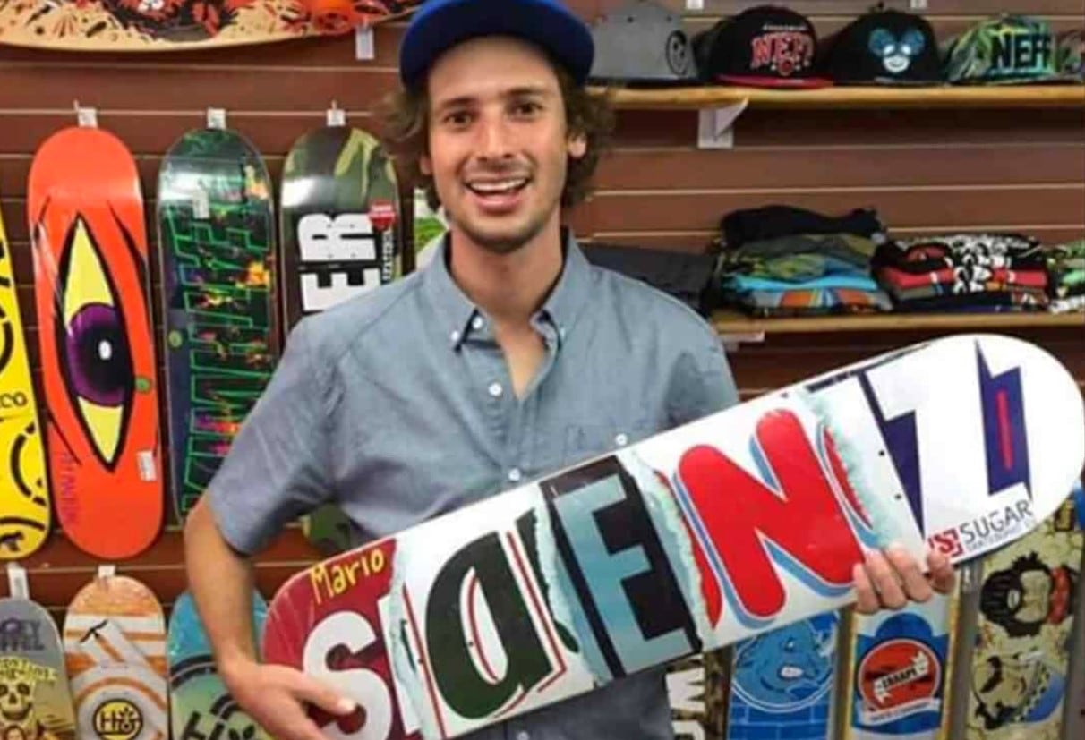 Mario Sáenz, skater