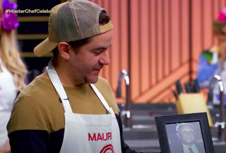 Mauricio Mancera recodó a su abuelo en MasterChef Celebrity