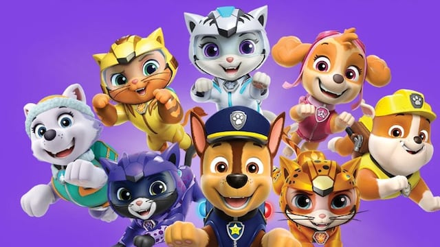 Cat Pack y Paw Patrol