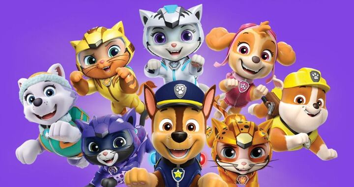 Cat Pack y Paw Patrol
