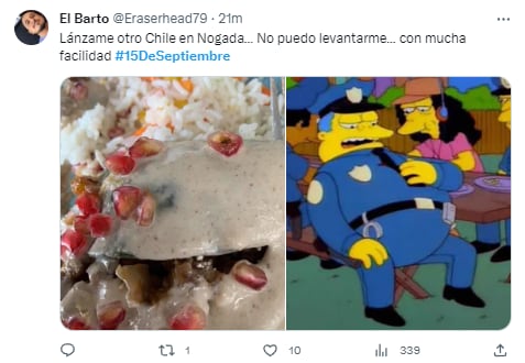 Memes por el 15 de septiembre