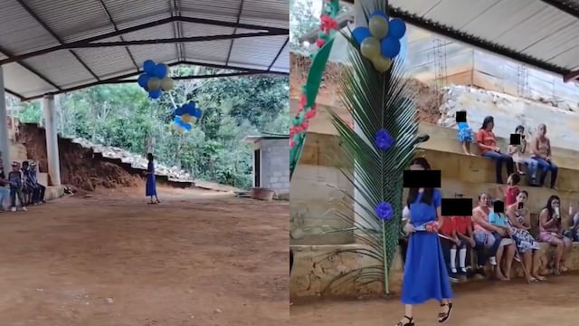 Solo una alumna se graduó de una escuela primaria de Chiapas