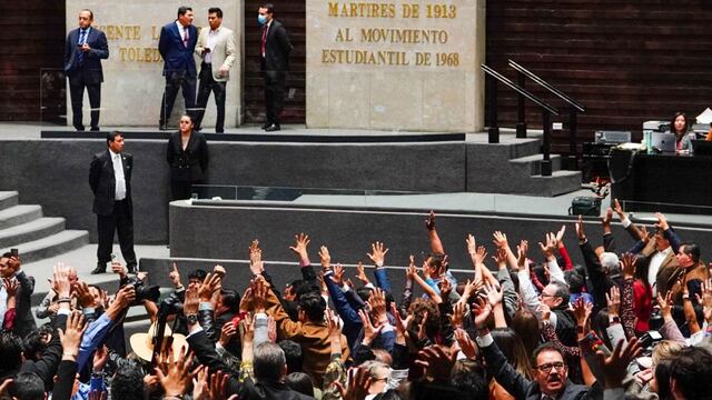 Diputados de Morena en discusión del Presupuesto 2024