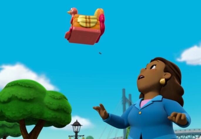 Paw Patrol salvan el Día de Acción de Gracias