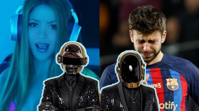 Shakira arruinó la canción favorita de Piqué de Daft Punk