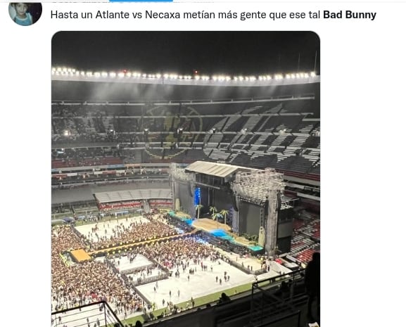 Usuarios se burlan del concierto de Bad Bunny