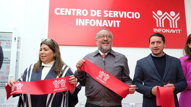 Horacio Duarte inaugura oficinas del Infonavit en Jilotepec