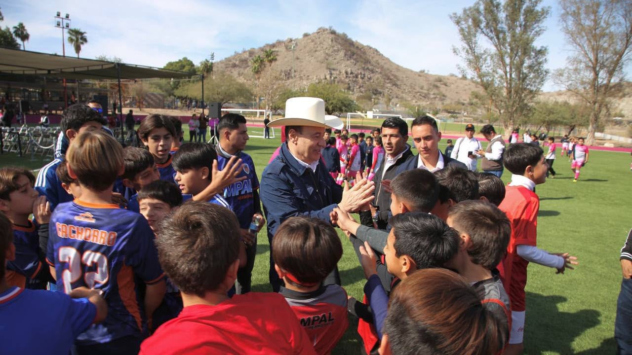 Alfonso Durazo abre puertas al fútbol profesional con visorias para jóvenes sonorenses