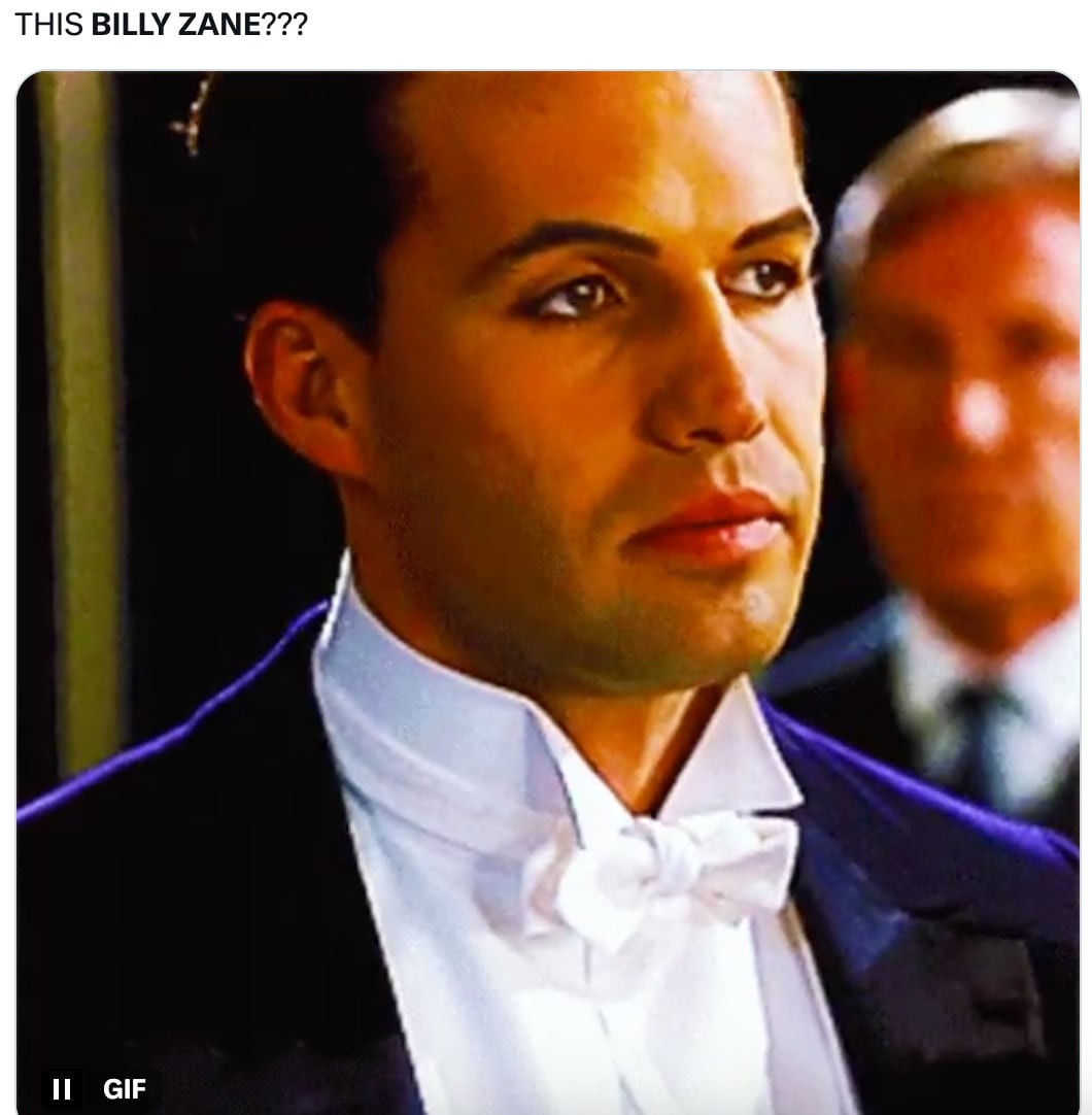 Usuarios comentan la transformación de Billy Zane en Marlon Brando