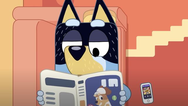 Canción del perro hamburguesa de Bluey