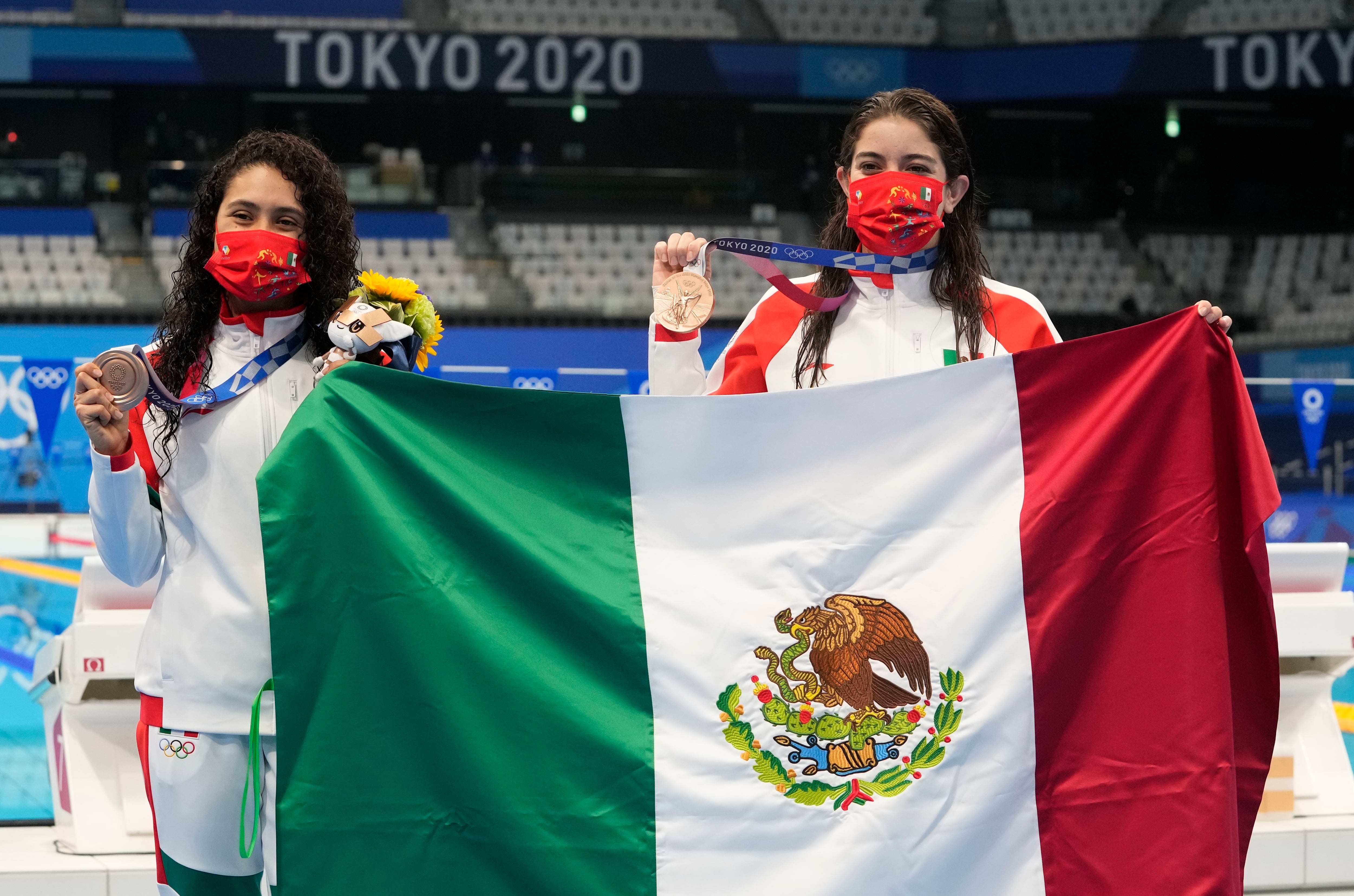 Alejandra Orozco y Gabriela Agúndez dieron una gran alegría a México en Tokio 2021