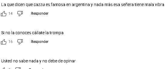 Fans de Cazzu rechazan aclaración de Shanik Berman.