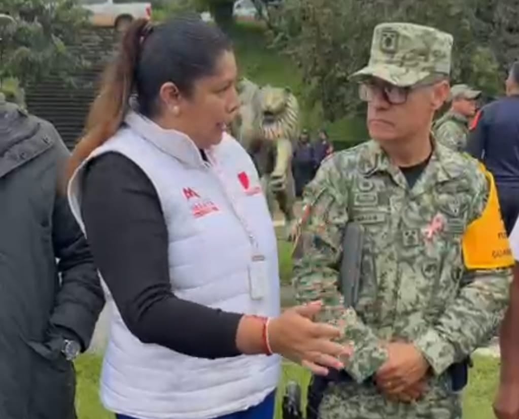 Sedena, Marina y Protección Civil trabajan en la Sierra Norte de Puebla