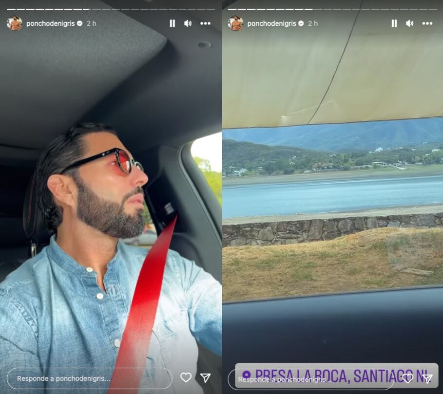 Poncho de Nigris ya está en Monterrey pero se pone triste por la falta de agua