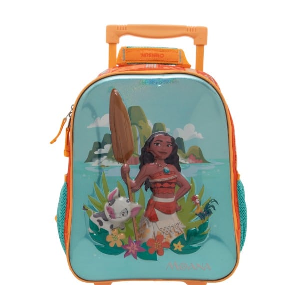 Mochila con Ruedas Chenson Disney Moana Anaranjada