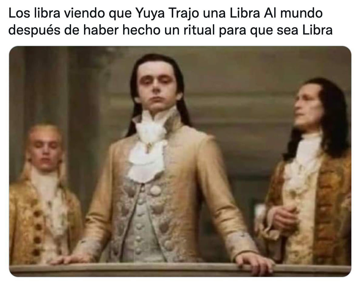 Meme sobre el bebé de Yuya