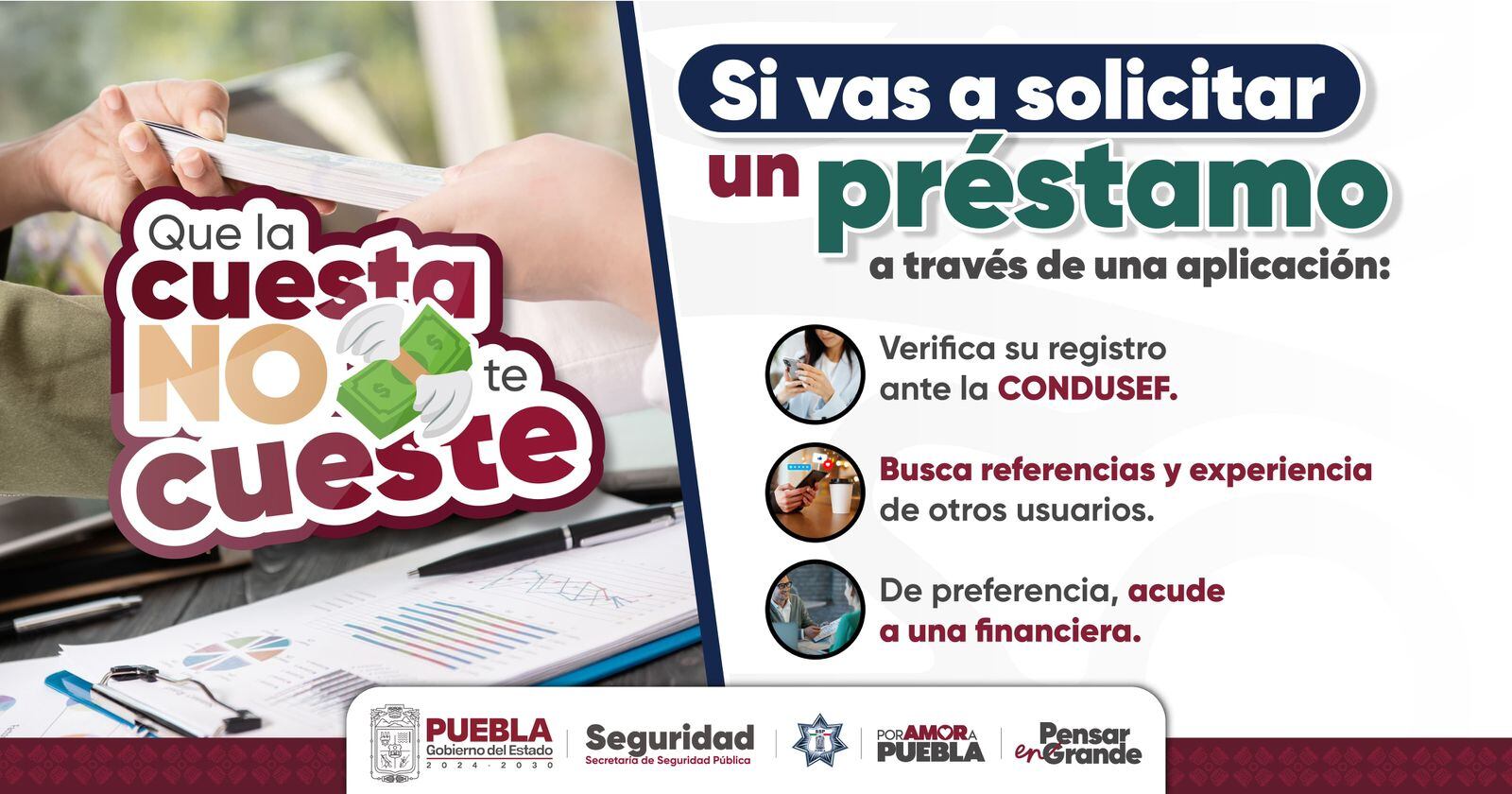 Alejandro Armenta emite recomendaciones para evitar el robo en apps