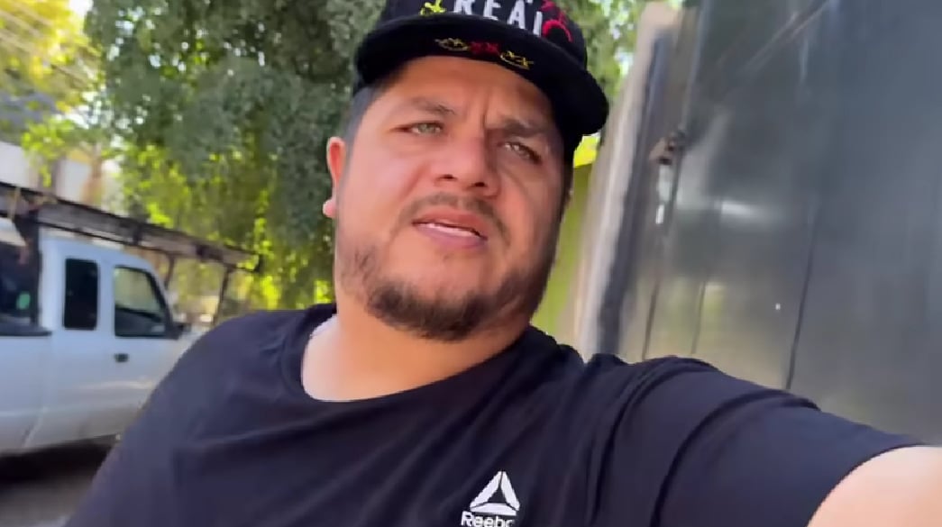 El Gordo Peruci en su último video, antes de ser asesinado en Culiacán