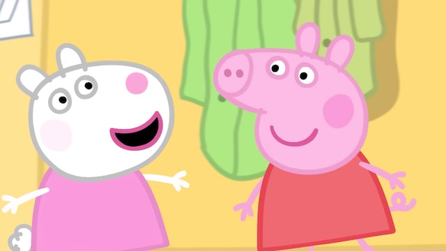 Peppa Pig y Suzy Oveja por el Día de Galentine