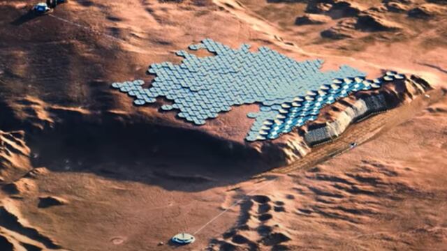 Nuwa, ciudad en Marte