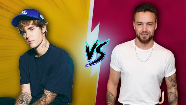 Liam Payne y Justin Bieber fueron rivales