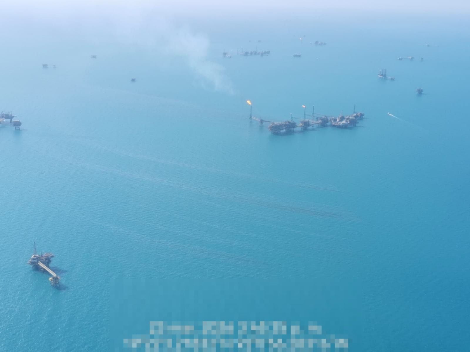 Marina descarta contaminación petrolera en el Golfo de México