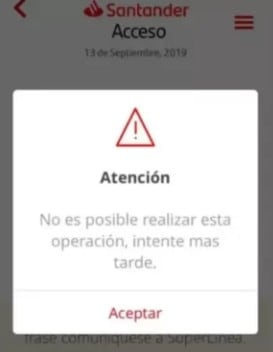 Santander México confirma errores en su app tras reportes de usuarios