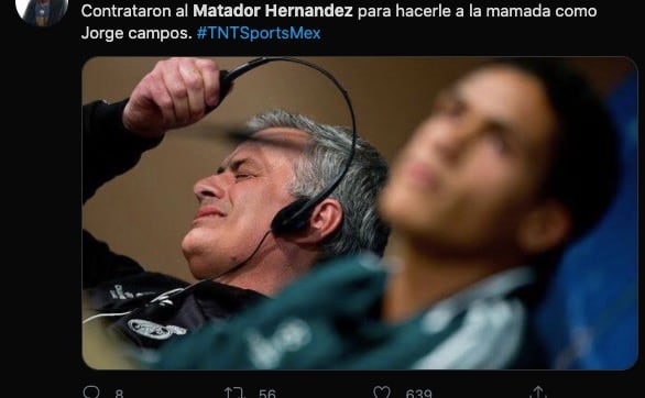 Meme del debut del Matador Hernández como comentarista