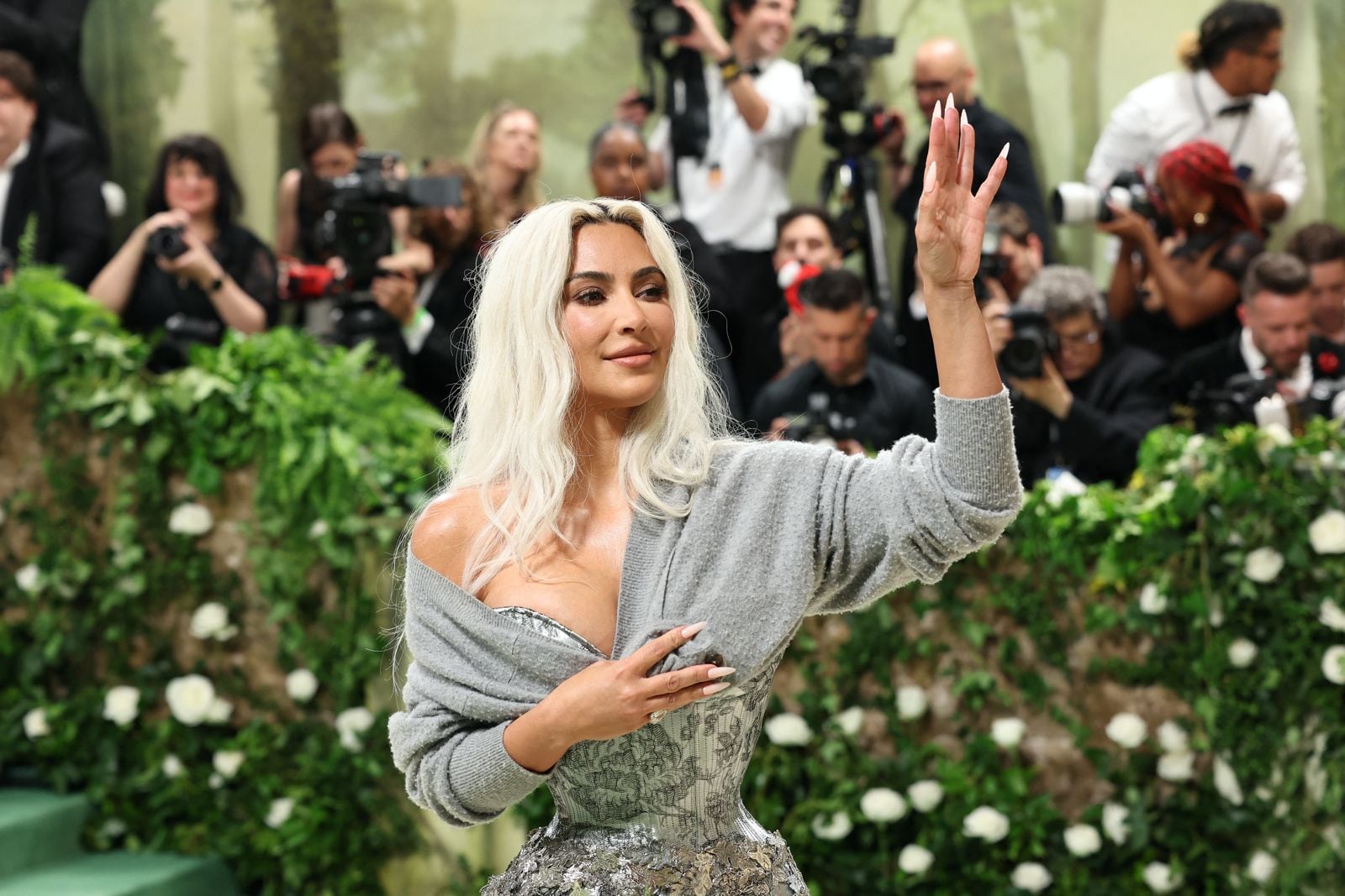 Kim Kardashian en la Met Gala 2024