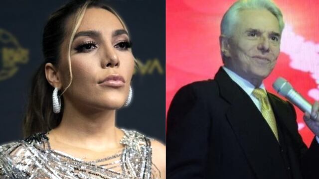 Frida Sofía y Enrique Guzmán.