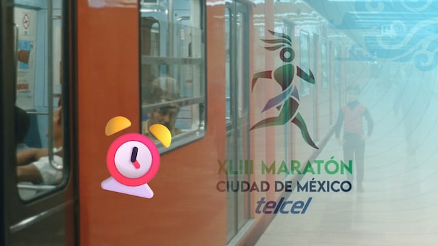 Metro CDMX modificará horario este domingo por Maratón