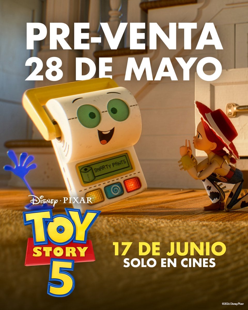 Ya hay fecha de preventa para Toy Story 5 en Cinemex