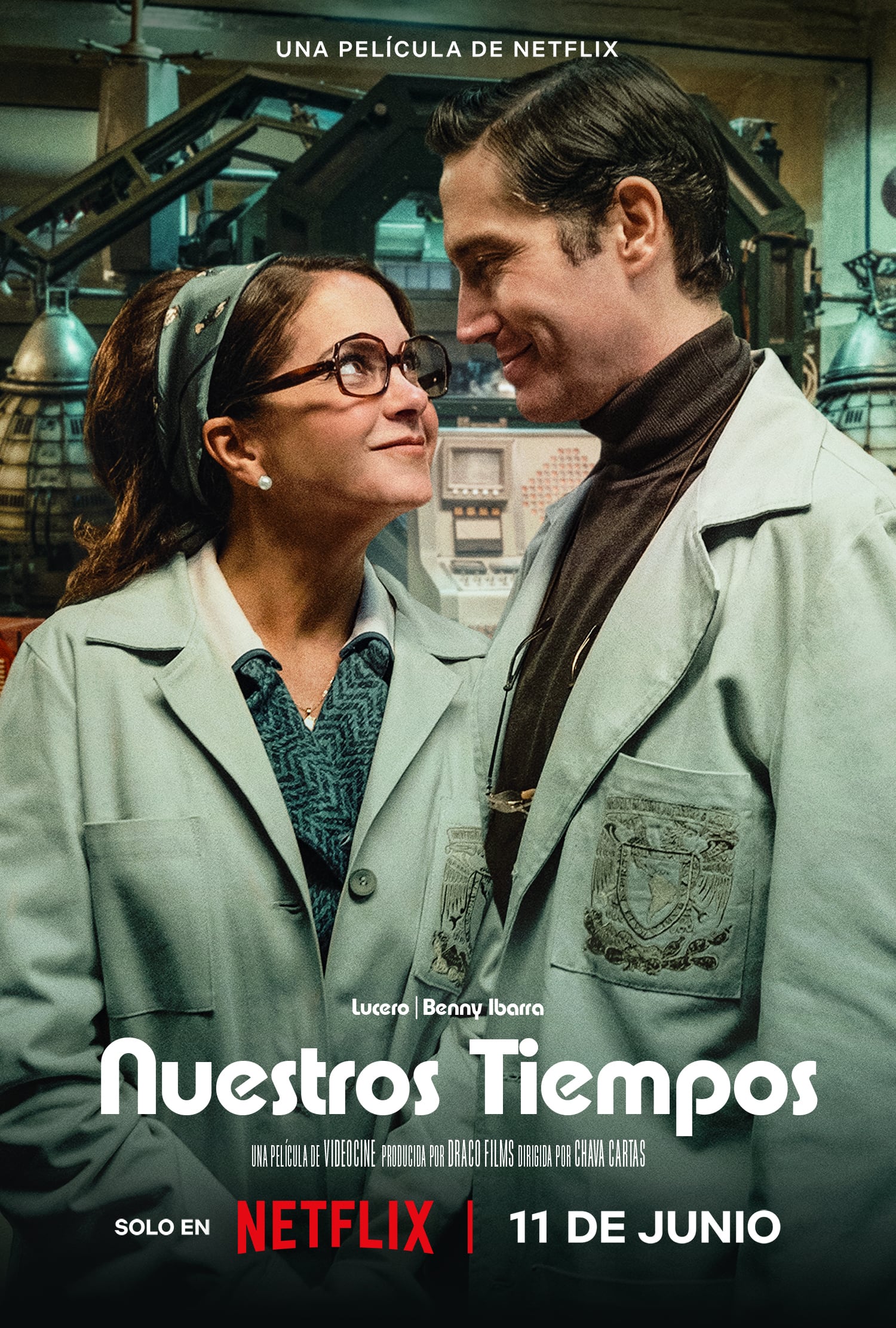 Lucero y Benny Ibarra protagonizan Nuestros tiempos, nueva película de Netflix