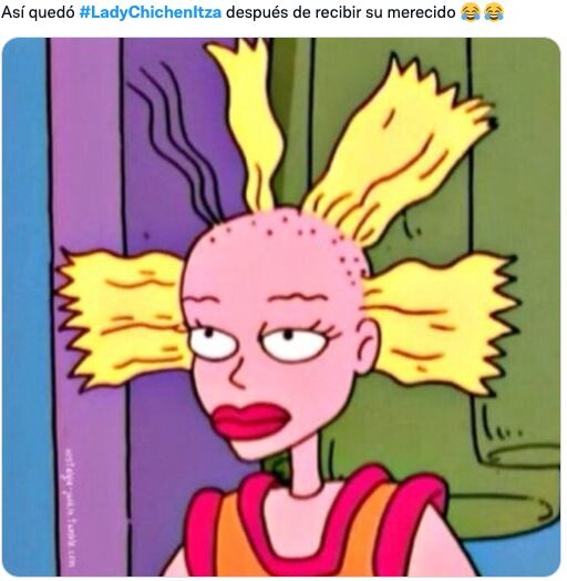 Memes de Lady Chichén Itzá tras subir la pirámide de Kukulcán