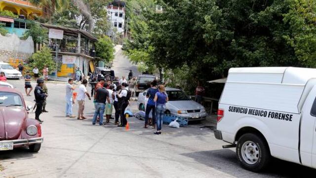 Violencia en Acapulco.