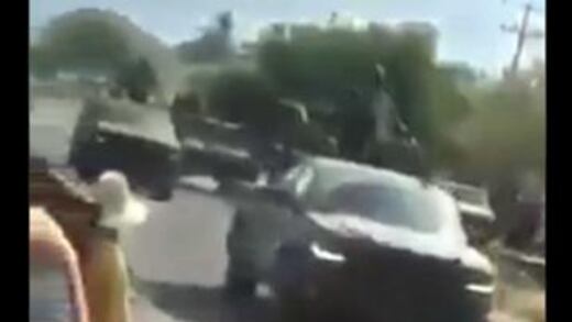 CJNG corre al Ejército y la Guardia Nacional del pueblo de "el Mencho"