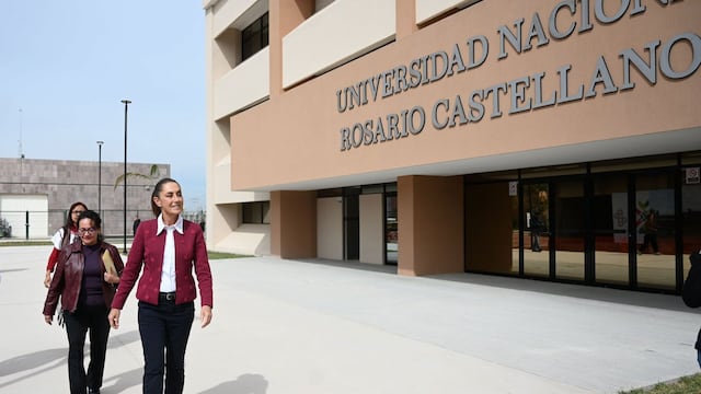 Sheinbaum asegura que la Universidad Rosario Castellanos tiene “las puertas abiertas” para jóvenes