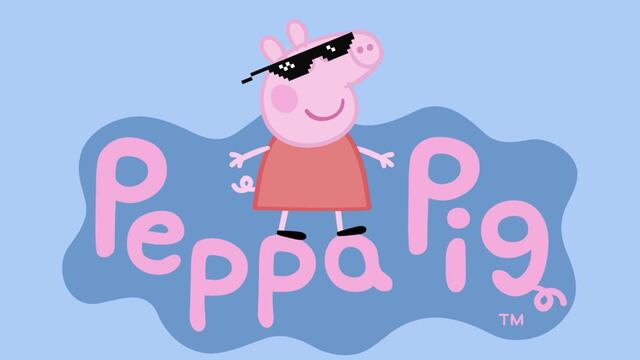 Peppa Pig ¿gángster?.