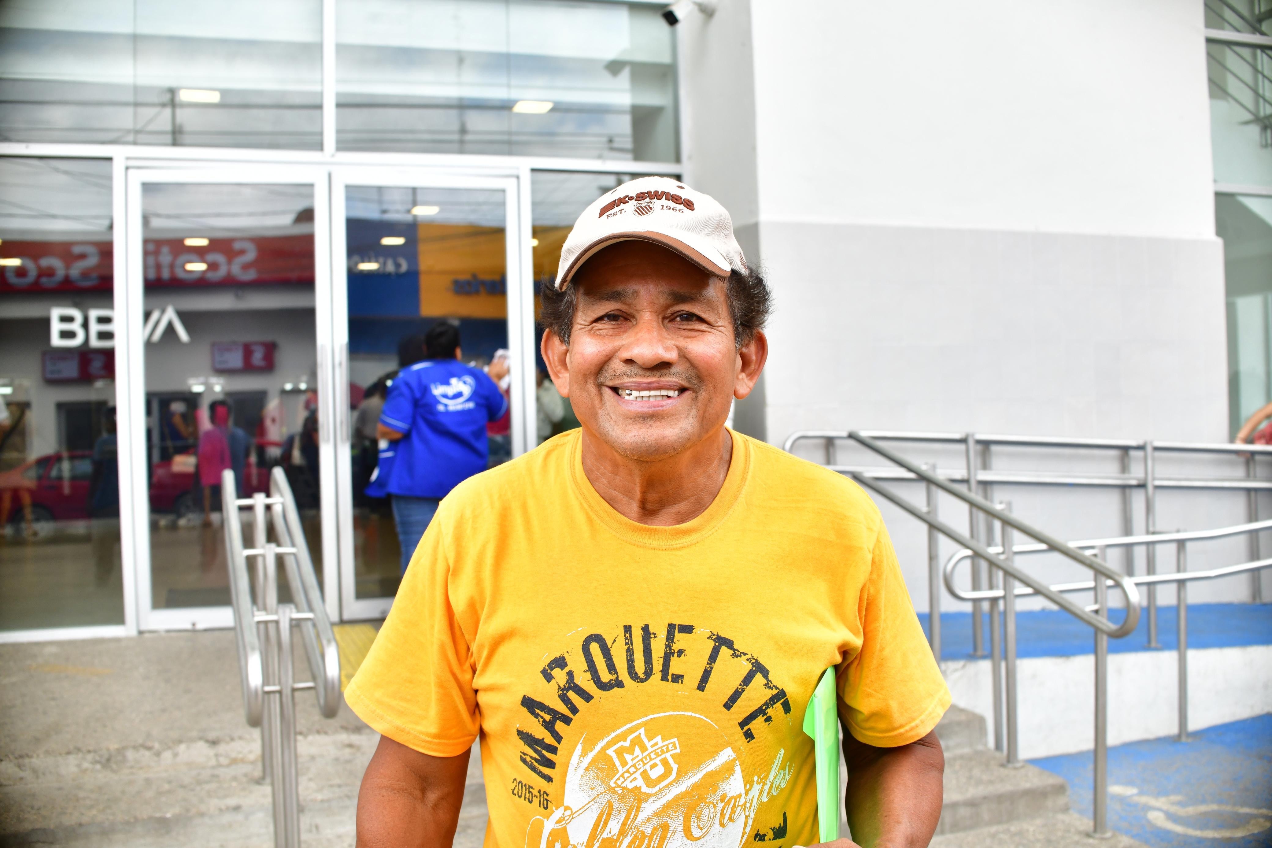 Beneficiario del programa Bienestar y Plenitud en Tabasco