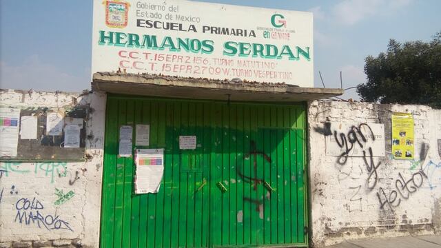 Escuela Primaria “Hermanos Serdán” en Chimalhuacán, Estado de México