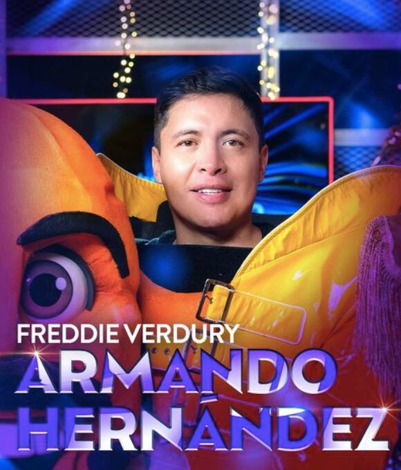 Armando Hernández es Freddy Verdury, ganador de Quién es la Máscara