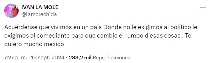 La Mole estalla tras la cancelación del show de Hermanos de Leche en el Pepsi Center