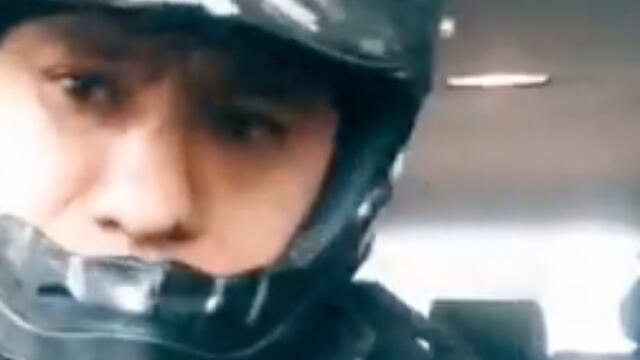 Cara del asaltante en la CDMX