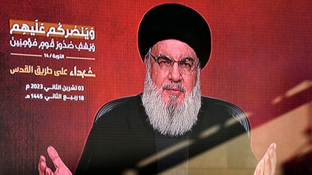 Sayyed Hassan, líder de Hezbolá