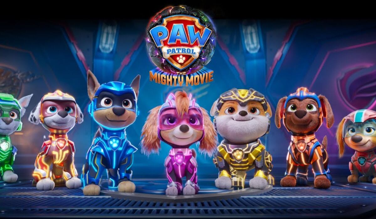 PAW Patrol: The Mighty Movie estrena tráiler y superpoderes para la patrulla canina