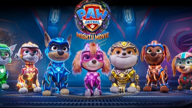 PAW Patrol: The Mighty Movie estrena tráiler y superpoderes para la patrulla canina