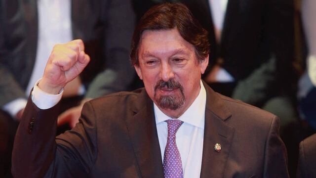 Napoleón Gómez Urrutia, senador de Morena