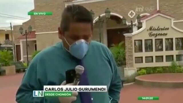 Reportero Carlos Julio Gurumendi