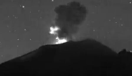 Volcán Popocatépetl 30 de octubre
